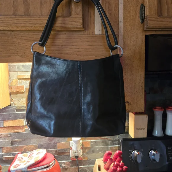 Floto Black Leather Tavoli Style NWT - Picture 11 of 11